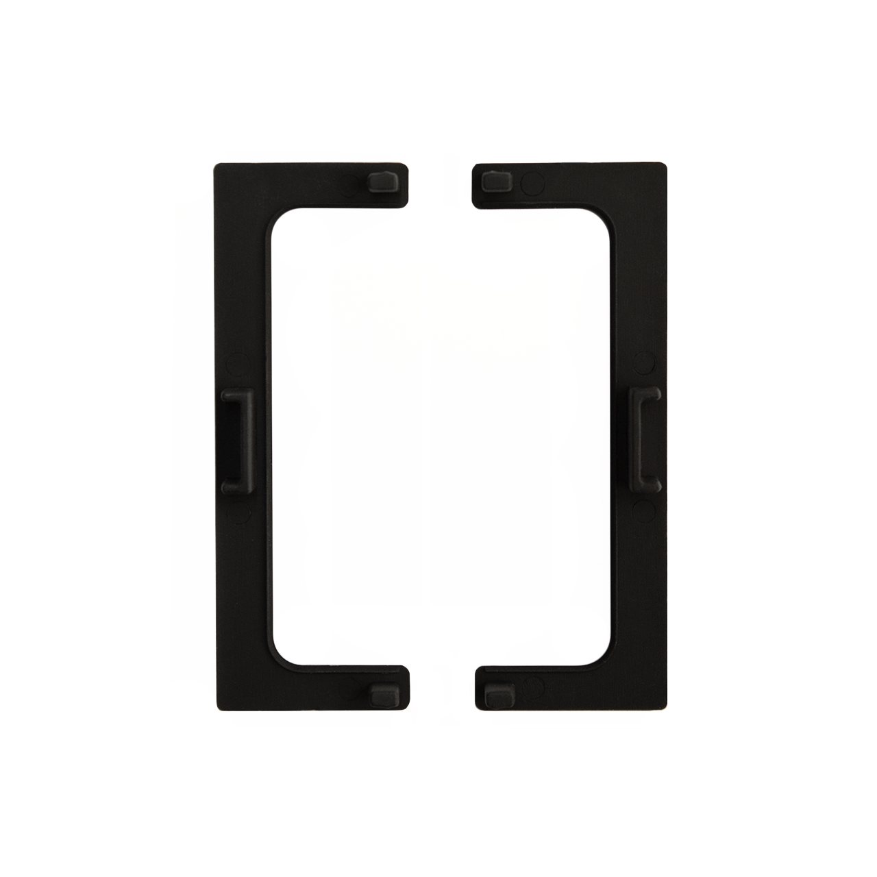 Комплект заглушек C-Gola (L+R) черный, пластик