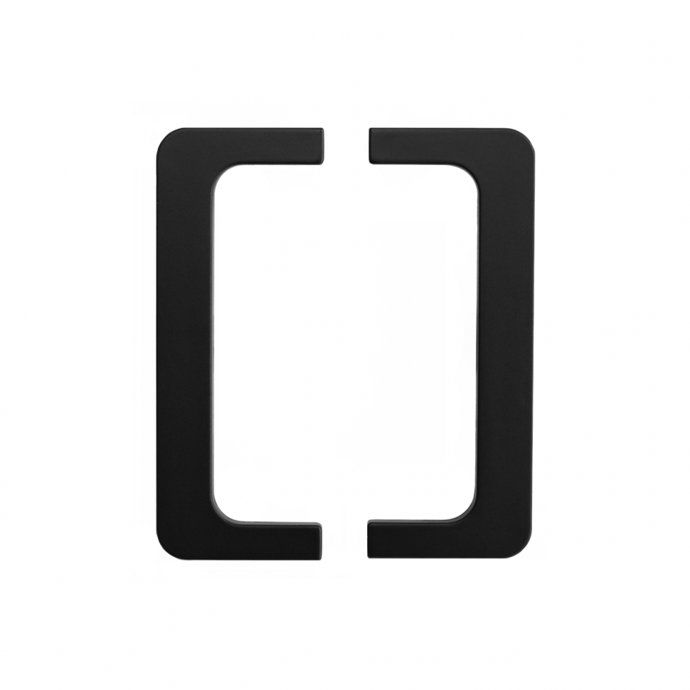  Комплект заглушек C-Gola (L+R) черный, металл