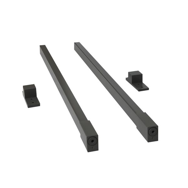   Рейлинг к HD Box/HD Slimbox квадратный графит с креплением 500 мм (20) 