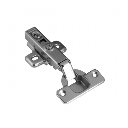    ПЕТЛЯ ДЛЯ ДВЕРЦЫ ШКАФА SOFT CLOSING (НАКЛАДНАЯ)  (200) ПОД ЕВРОВИНТ