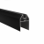 Профиль горизонтальный нижний для подвесной системы черный муар, 6,0 м