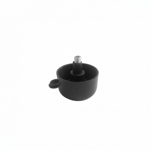 Опора мебельная регулируемая ЧЕРНАЯ 50 х 27 мм