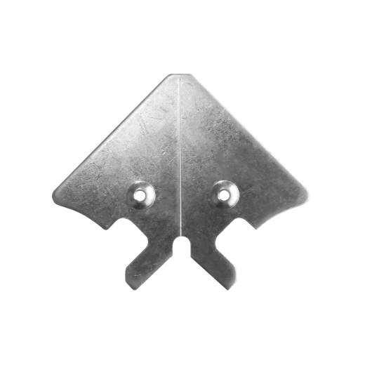 Уголок широкий для алюминиевого фасадного профиля без винтов UG07