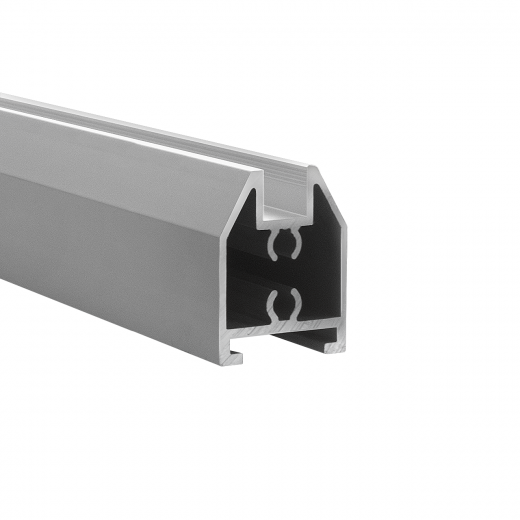 Профиль горизонтальный верхний для подвесной системы серебро матовое, 6 м