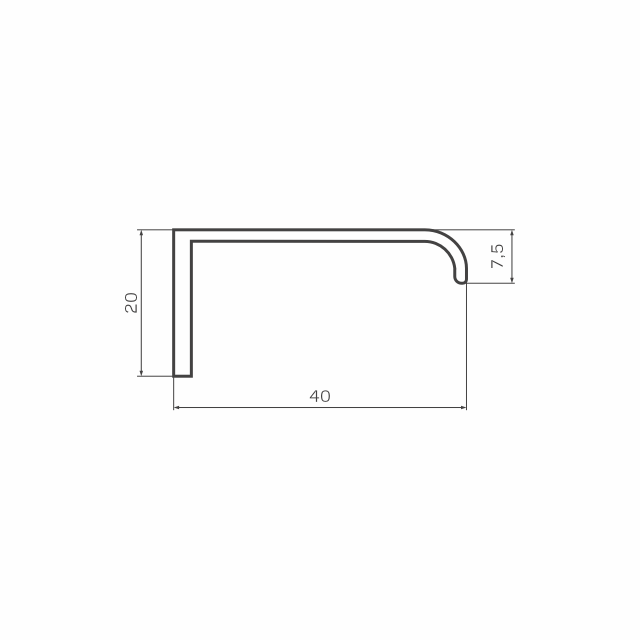 Ручка мебельная CBH-426A 960/1000 BL, чёрный (25/50) Ручка мебельная CBH-426A 960/1000 BL, чёрный (25/50)