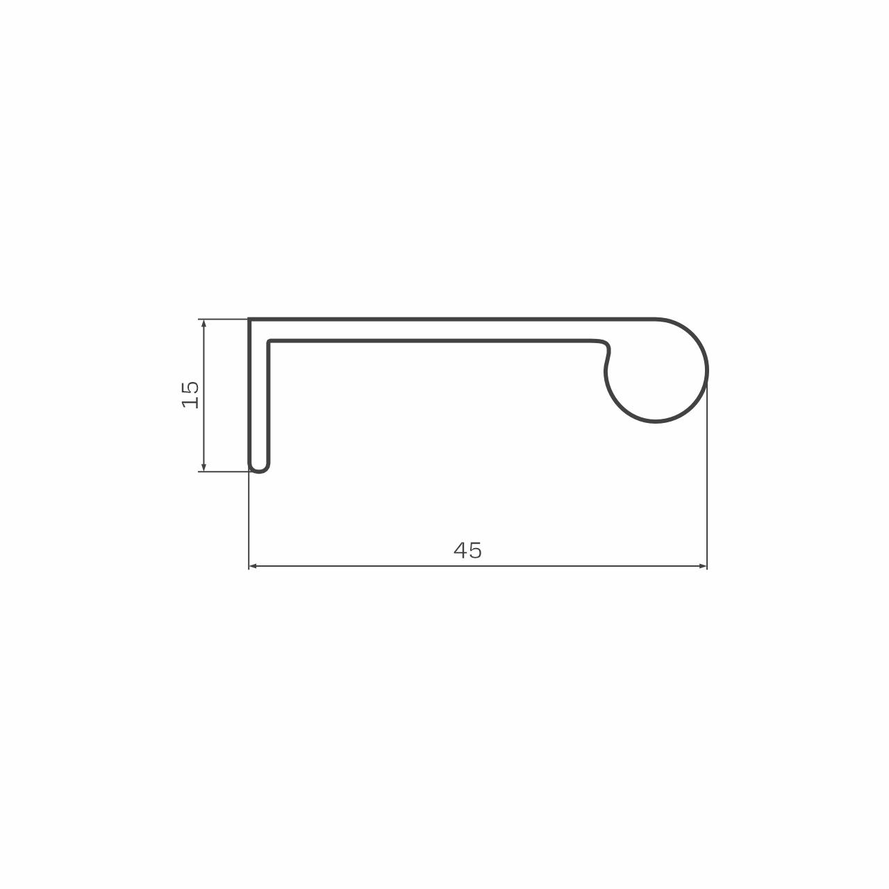 Ручка мебельная HW-250 128/150 BL, чёрный (25/250) Ручка мебельная HW-250 128/150 BL, чёрный (25/250)