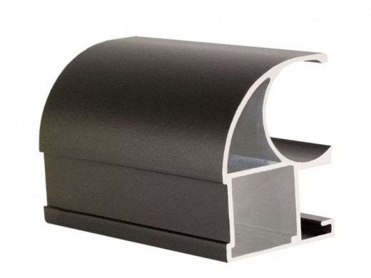 Профиль Вертикальный Открытый анодир. Коньяк 5,0 м (12)