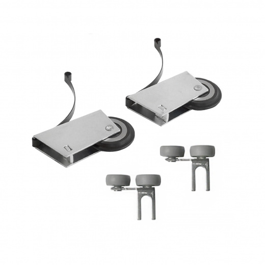   Комплект  роликов для шкафов-купе (Открытые), усиленные